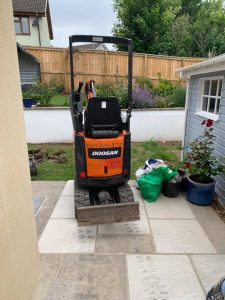 Micro Digger for hire